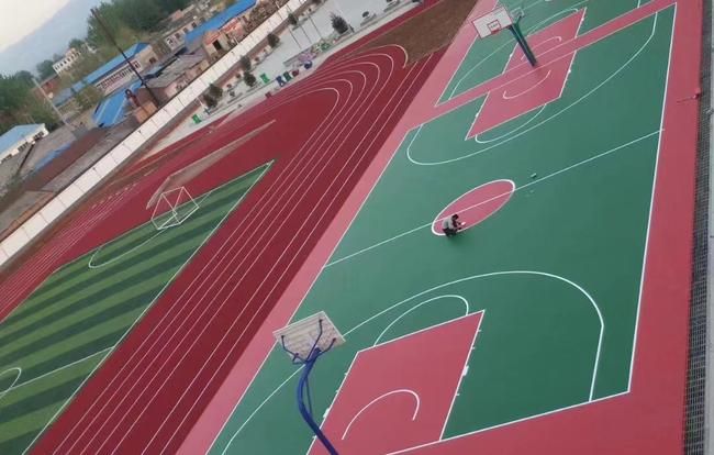 硅PU籃球場(chǎng)地坪